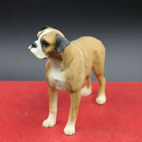 JJM боксер собака фигурка для питомца Canidae коллектор животных украшение