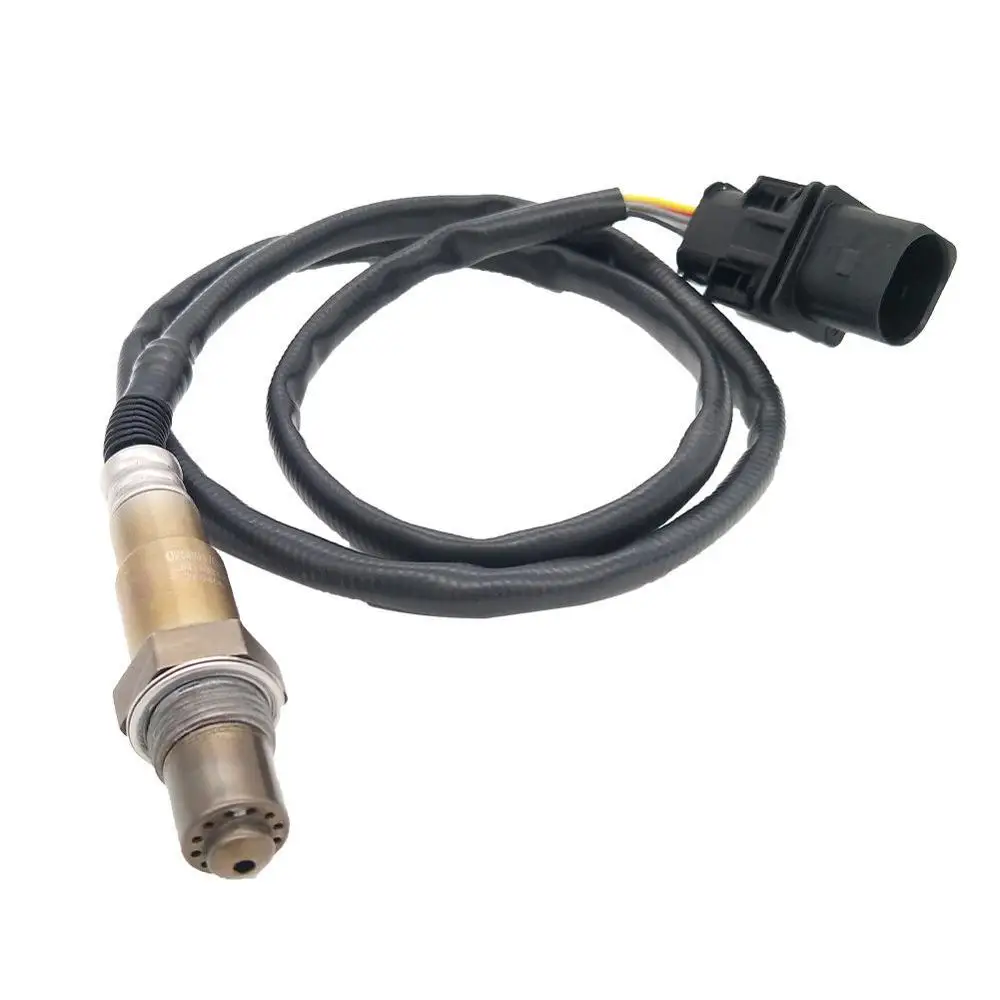 Black 0258017025 кислородный датчик лямбда датчик 5 проводов 17025 Lsu 4,9 для Bosch Denso King honor - Цвет: Black