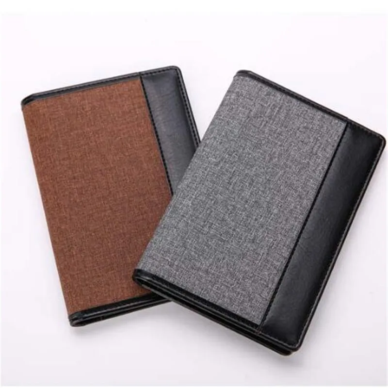Мужской кошелек из искусственной кожи с зажимами для денег Обложка паспорта