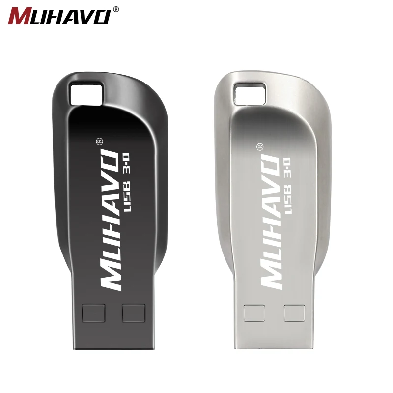 Высокая скорость USB 3 0 Металлический флеш-накопитель 128 ГБ 16 водонепроницаемая