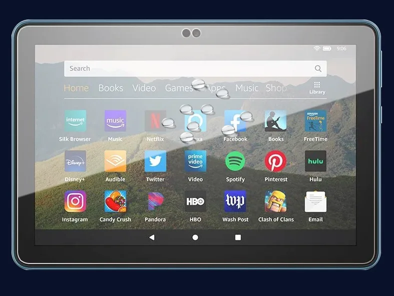 

Прозрачное закаленное защитное стекло 9H 0,33 мм для Amazon Kindle Fire HD 8 Kids Edition 2020