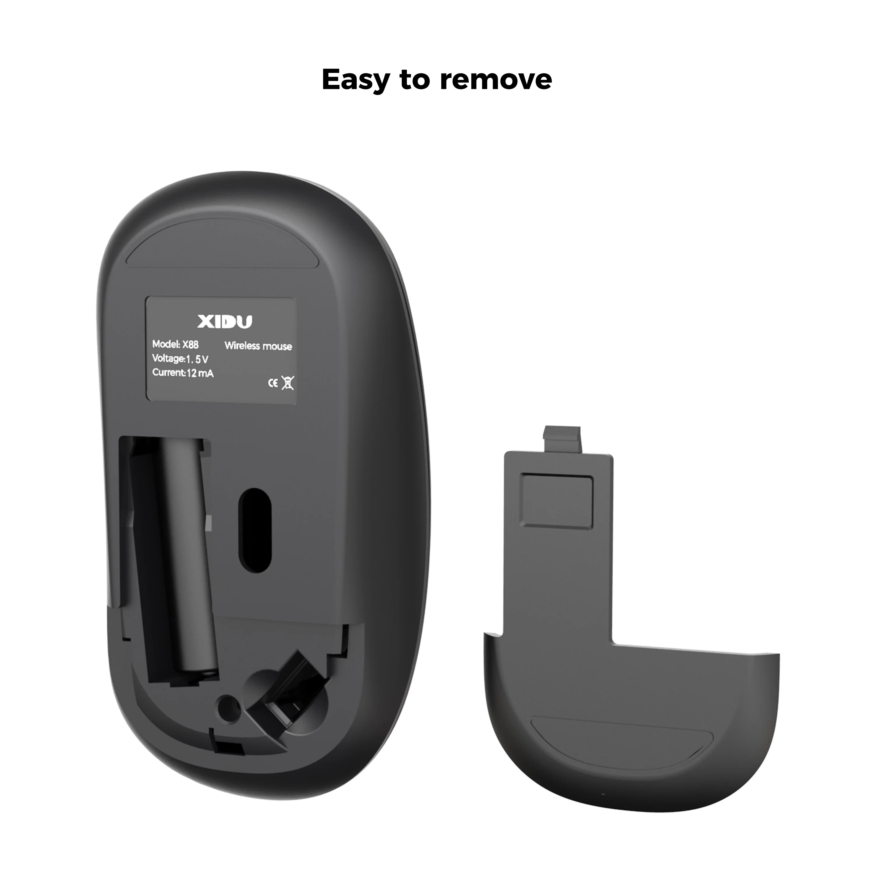 Мышь компьютерная беспроводная эргономичная 1000DPI 2 4 ГГц|Мыши| |