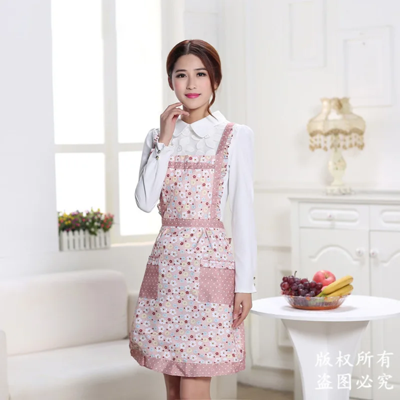 

2021 new high quality solid color apron Kitchen Apron