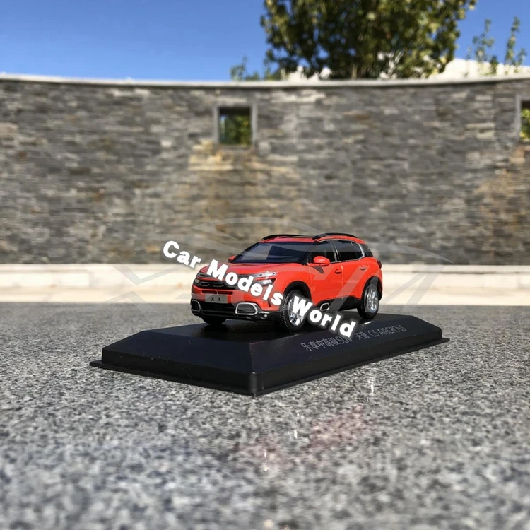 Литая модель автомобиля для C5 Aircross SUV 1:43(оранжевый)+ маленький подарок