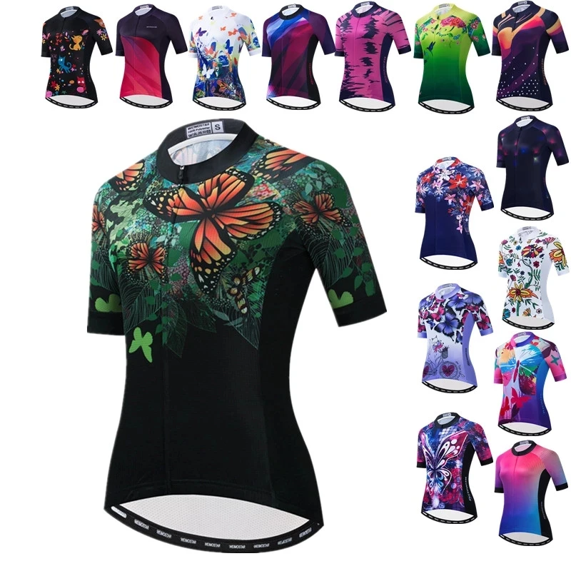 

Weimostar Cycling Jersey Women Professional Short Sleeve Bike Jersey shirt High Quality Cycling Clothing mtb Bicycle Jersey Ropa