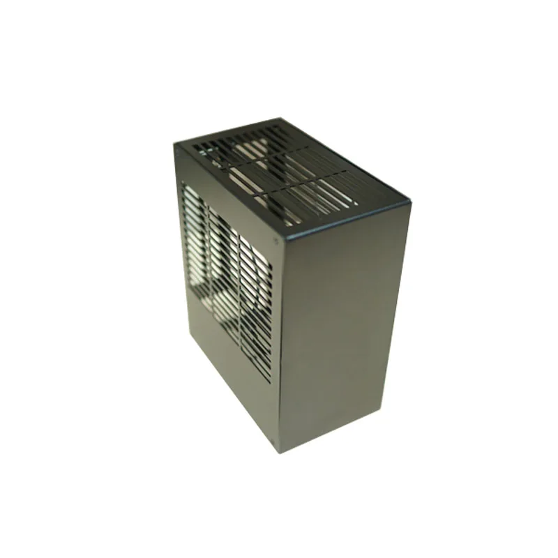 Компьютерный чехол HTPC, безопасный шкаф ITX, мини рама, полностью алюминиевый корпус для видеокарты RTX 2070 1660 i3 i5 i7 8700 K39 PC Gamer Chassis E