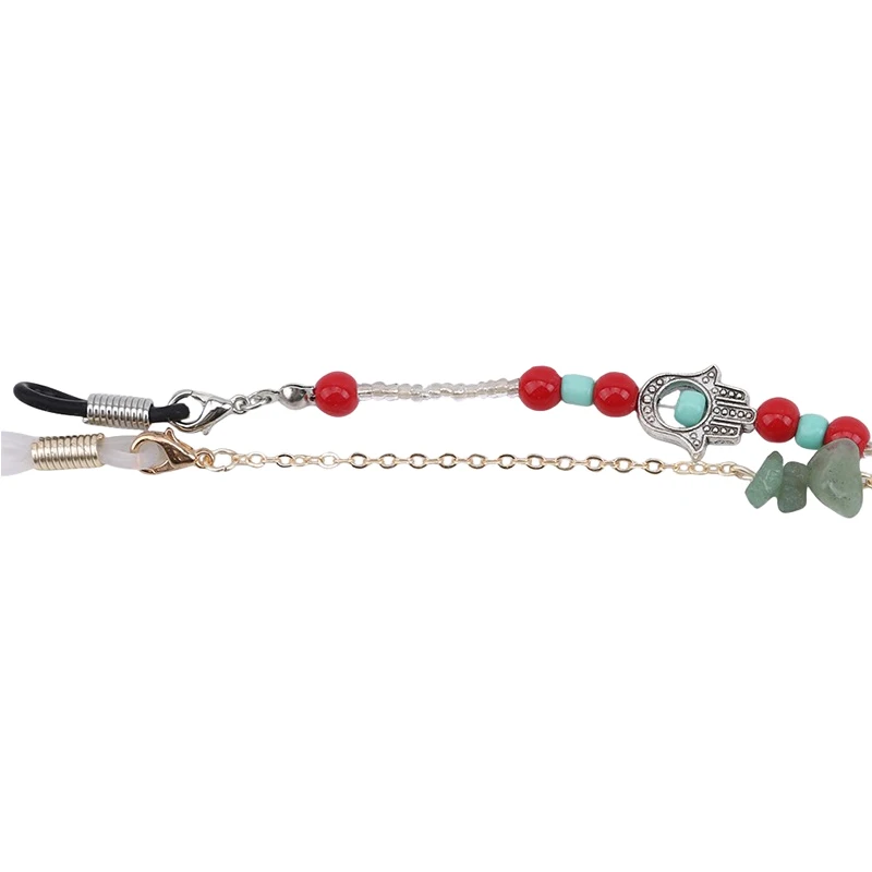 

Trendy Womens Sunglasses Chains Necklace Reading Glasses Cord Holder Neck Strap Rope for Eyewear Beaded Chain