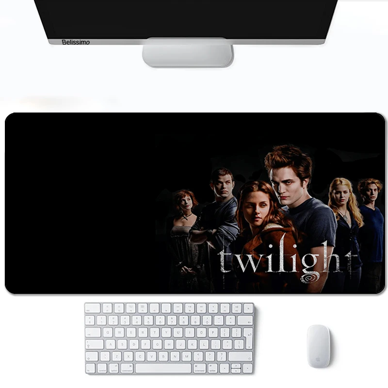

The twilight saga Mouse Pad gaming accessories speed mini pc Gamer desk Mat Laptop Keyboard Table tapis souris mousepad 90x40
