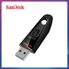100% Оригинальный двойной флеш-накопитель SanDisk CZ48 флеш-накопитель USB 3,0 256 ГБ высокоскоростной флеш-накопитель USB диск 16 Гб оперативной памяти, 32 Гб встроенной памяти, 64GB 128G 512G usb флеш-накопитель USB
