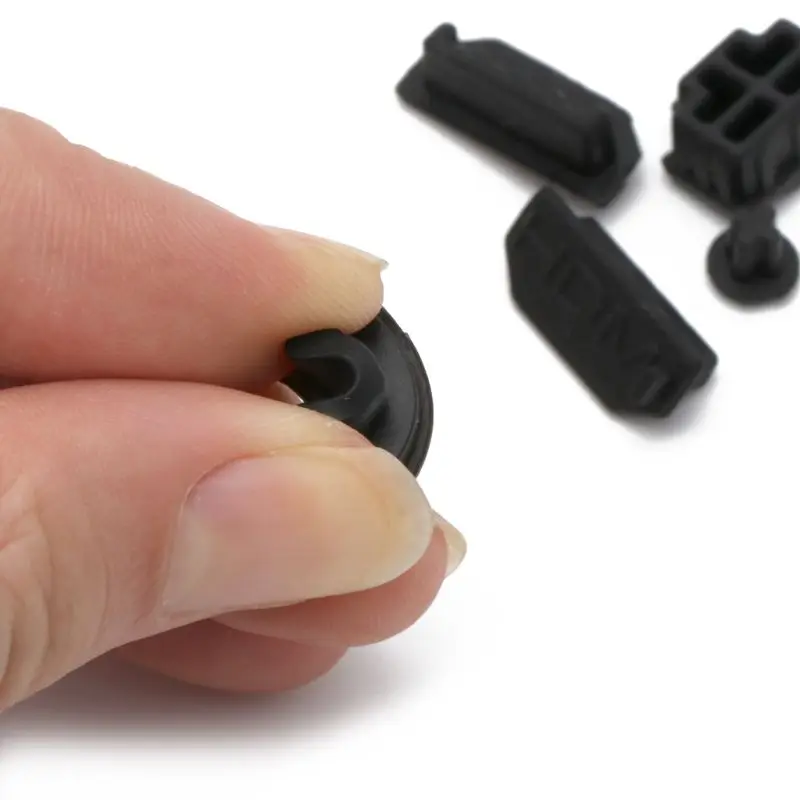 

7Pcs For Xbox One X Gaming Console HDMI-Dust Plug Silicone Dust Proof Cover Stopper Dustproof Case Kits