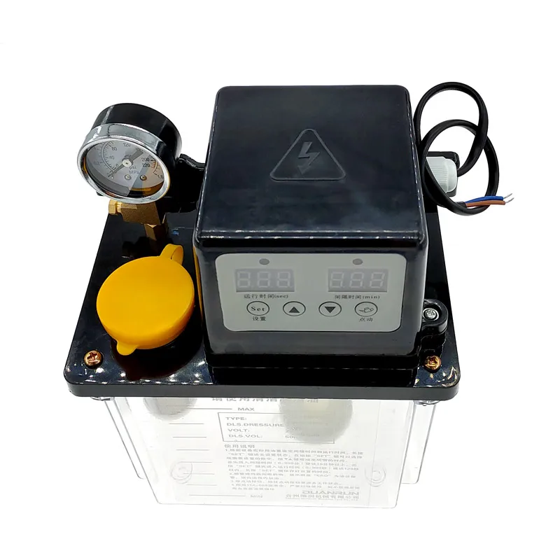 1pcs 0.5L 1L 2L Lubricant Pump Automatic Lubricating Oil Pump CNC Electromagnetic Lubrication Pump Lubricator