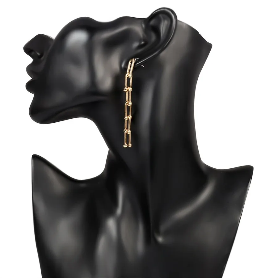 Красивые модные свадебные милые женские Гламурные винтажные однотонные серьги