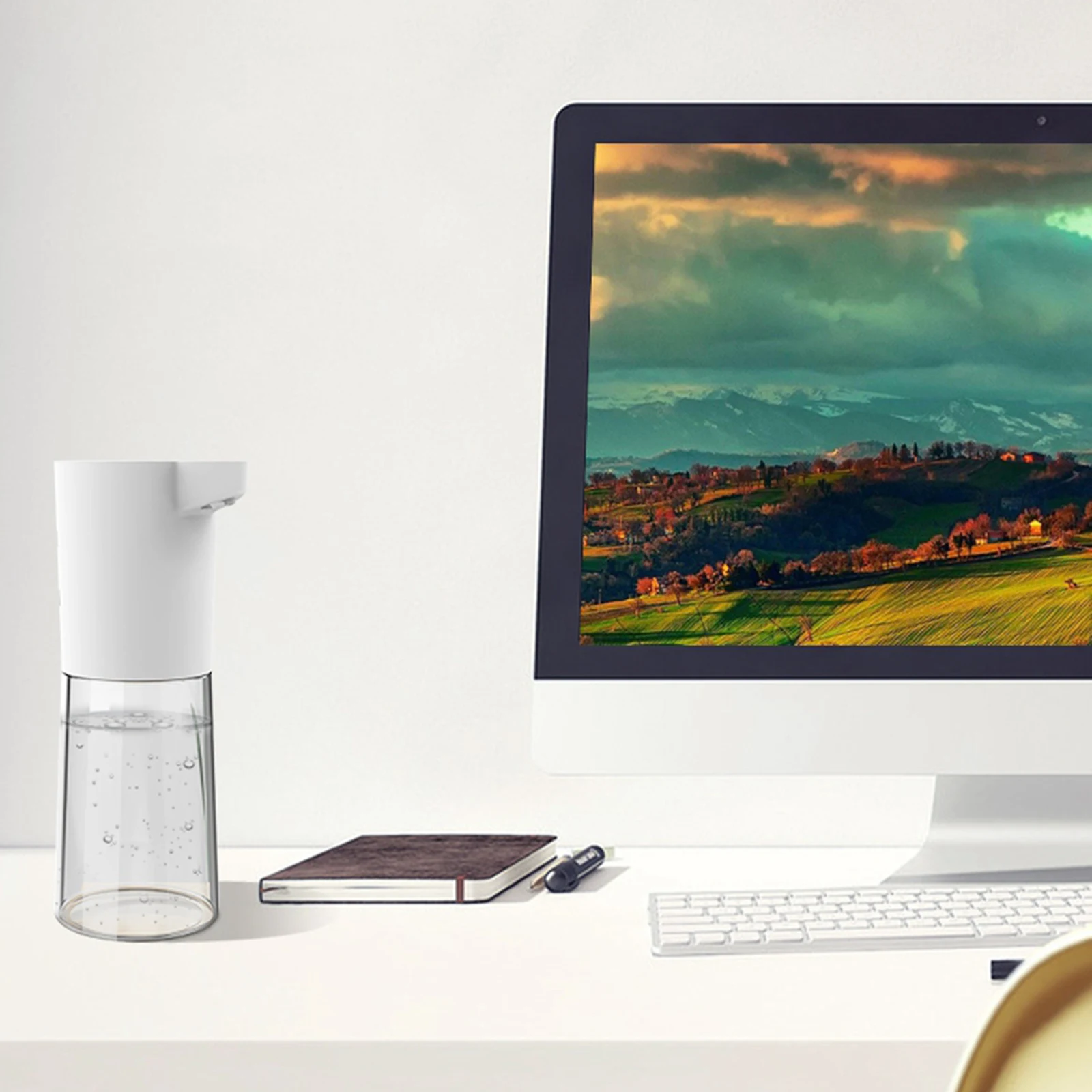 

Touchless Foam Hand Sanitizer Dispenser for Soap Gel Bathroom Kitchen500ml