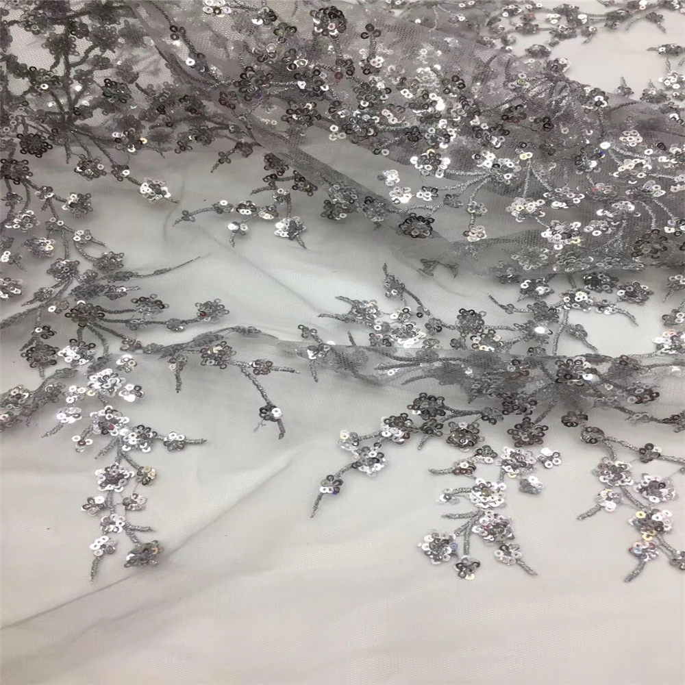 VILLIEA розовые нигерийские французские кружевные ткани 2018 африканская фатиновая