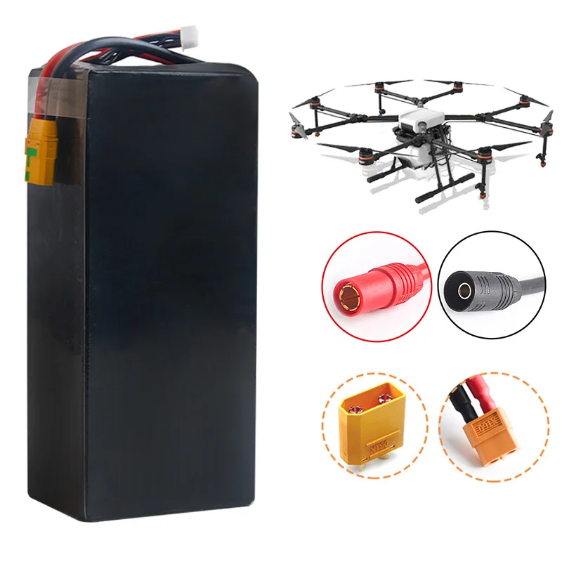 Провод с силикатной гелевой Батарея 22 2 V 26000 мА/ч 25C 6s Lipo AS150 XT90S XT90 XT150 Разъем для Rc