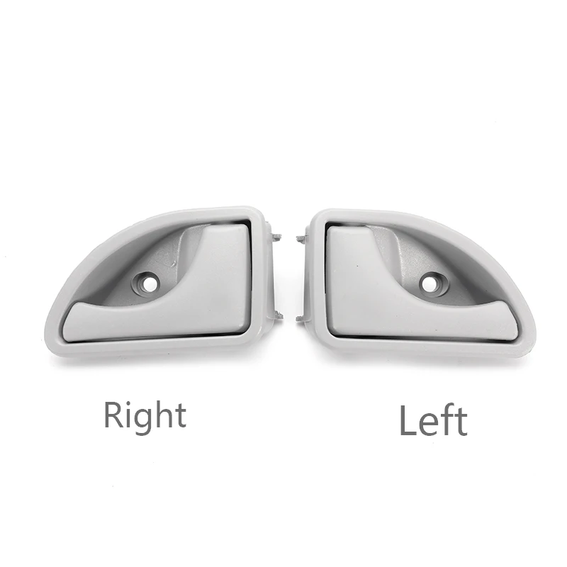 Черная/серая Левая Правая боковая дверная ручка для салона автомобиля ручные