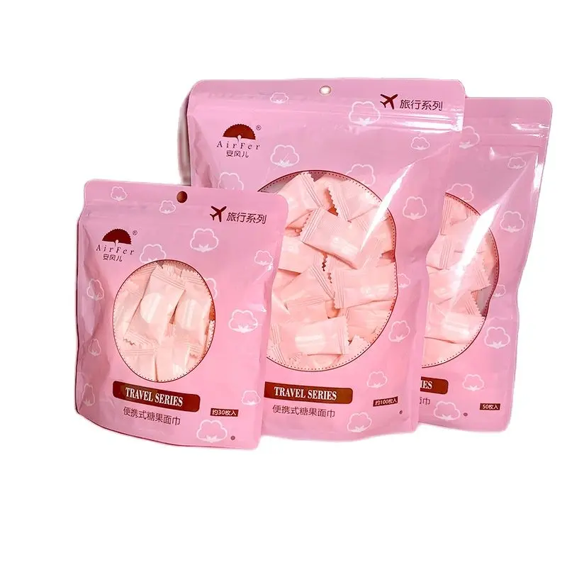 20/50 шт./лот мини сжатые полотенца одноразовые капсулы полотенце Волшебный уход за