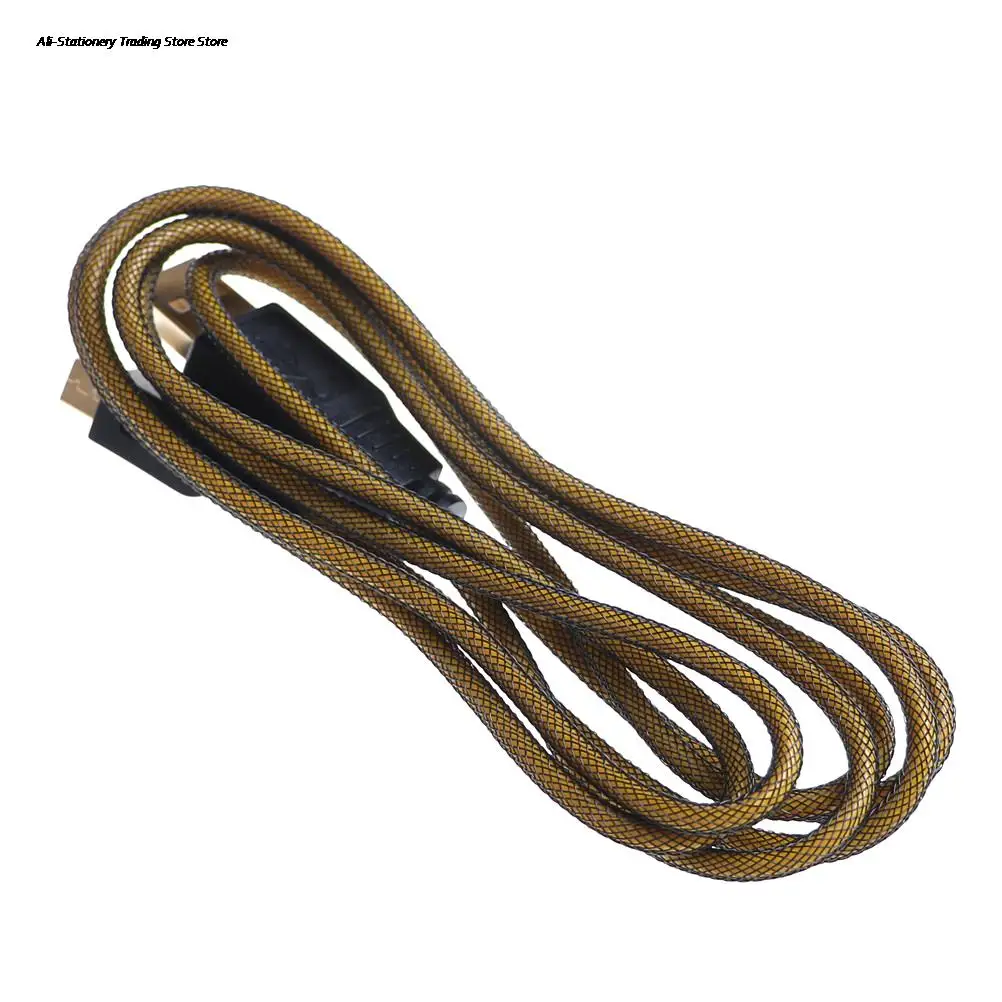 Gold Plated USB Charger Data Cable Cord For Nintend 3DS XL/ / DSi XL 2DS Sync Power |