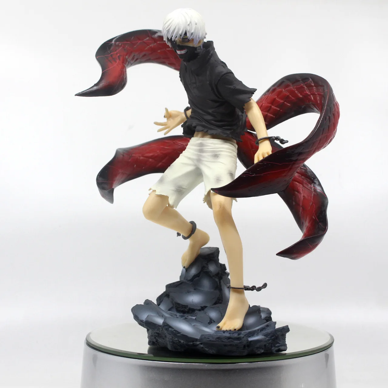

22 cm Anime Tokyo Ghoul Kaneki Ken Awakened Face change Ver. PVC Figure Collectible Model Toy Christmas Gift