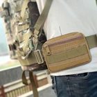 Миниатюрная поясная Сумка MOLLE для мужчин и женщин, карманный органайзер, многофункциональная камуфляжная уличная Сумка для кемпинга и охоты, забавные мешки для инструментов