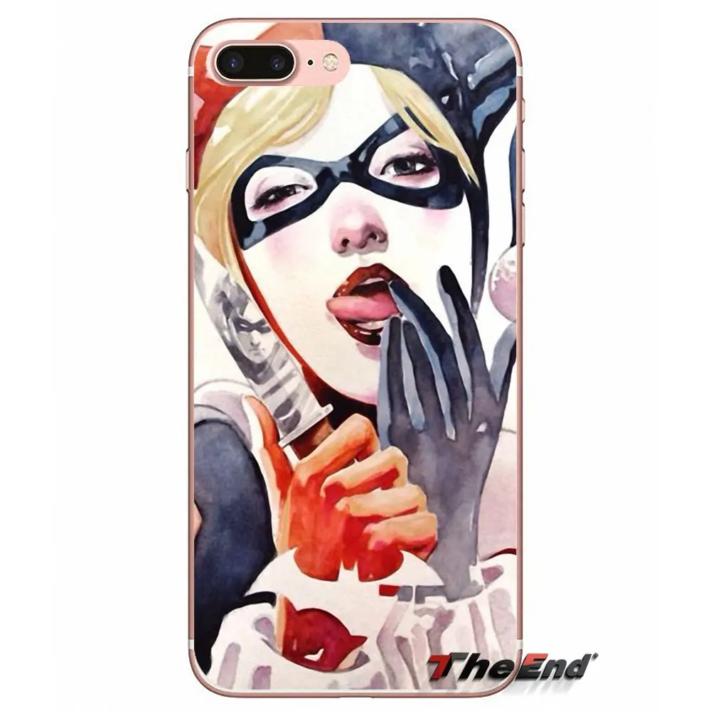 Чехол для Xiao mi 6 A1 Max x 2 5X 6X Red Note 5 5A 4X 4A A4 4 Plus Pro joker Темный рыцарь и Харли Куинн |