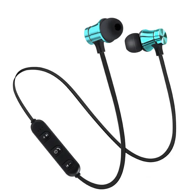 TWS магнитные беспроводные наушники, Bluetooth наушники, водонепроницаемые спортивные наушники, игровая гарнитура, наушники для Xiaomi iPhone - Цвет: Blue