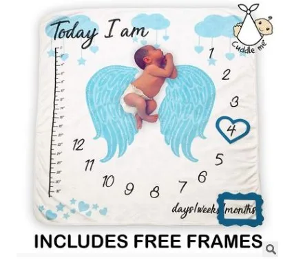 Одеяло для младенцев фотография реквизит одеяло милый детский коврик