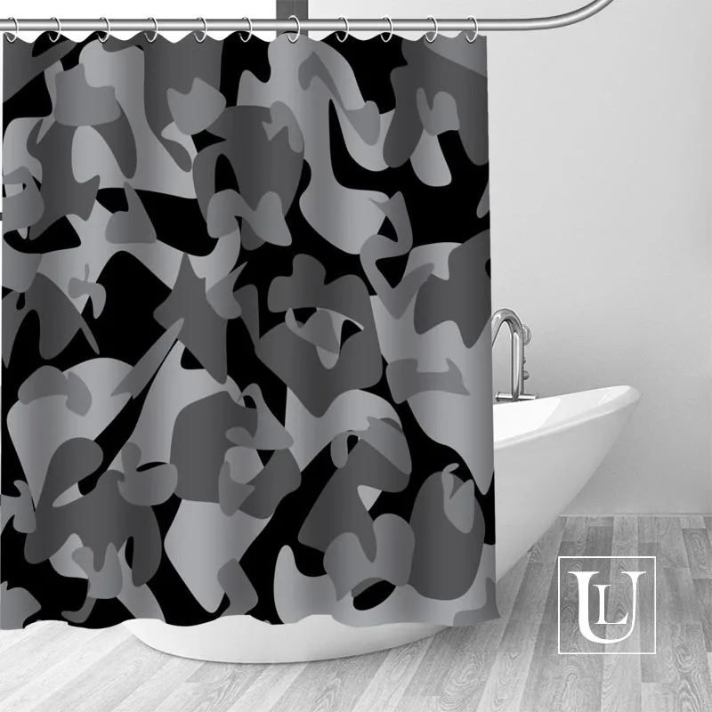 Заказная камуфляжная занавеска для душа хит продаж классические популярные