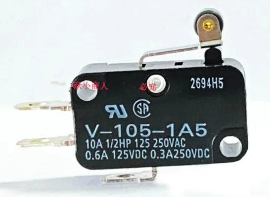 

V-15-1A5/V-151-1B5/V-155-1A5/V-156-1A5/V-105-1A5/V-155-1A6/V-103-1A4-T/V-154-1A5 Micro Switch