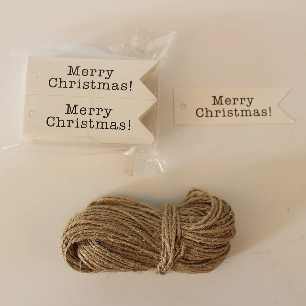 Ярлык для банок цветных карточек с веревкой бумажный ярлык печенья меда ярлыки