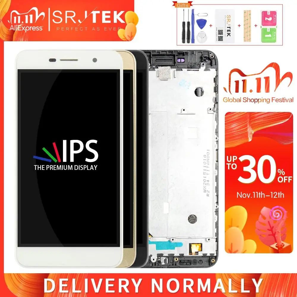 Srjtek для Huawei Honor 4C Pro TIT-L01 ЖК-панель сенсорный экран дигитайзер полная сборка с