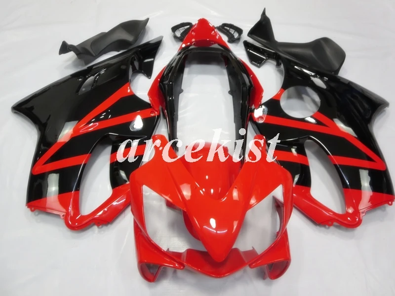 

New ABS Motorcycle Whole Fairings kit Fit for Honda CBR600 F4i CBR 600 FS 2004 2005 2006 2007 04 05 06 07 Bodywork red black