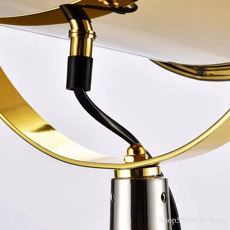 Американский Ретро тренога торшеры креативные скандинавские серебристые