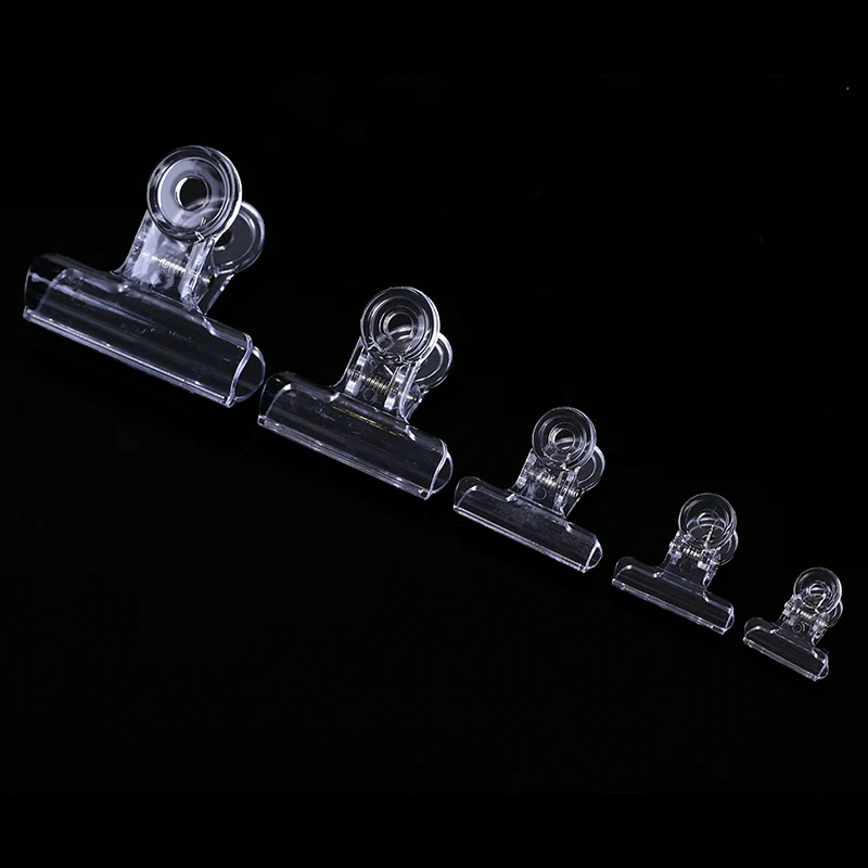 5 шт. прозрачные пластиковые зажимы для завязывания мушек инструменты фиксации 22