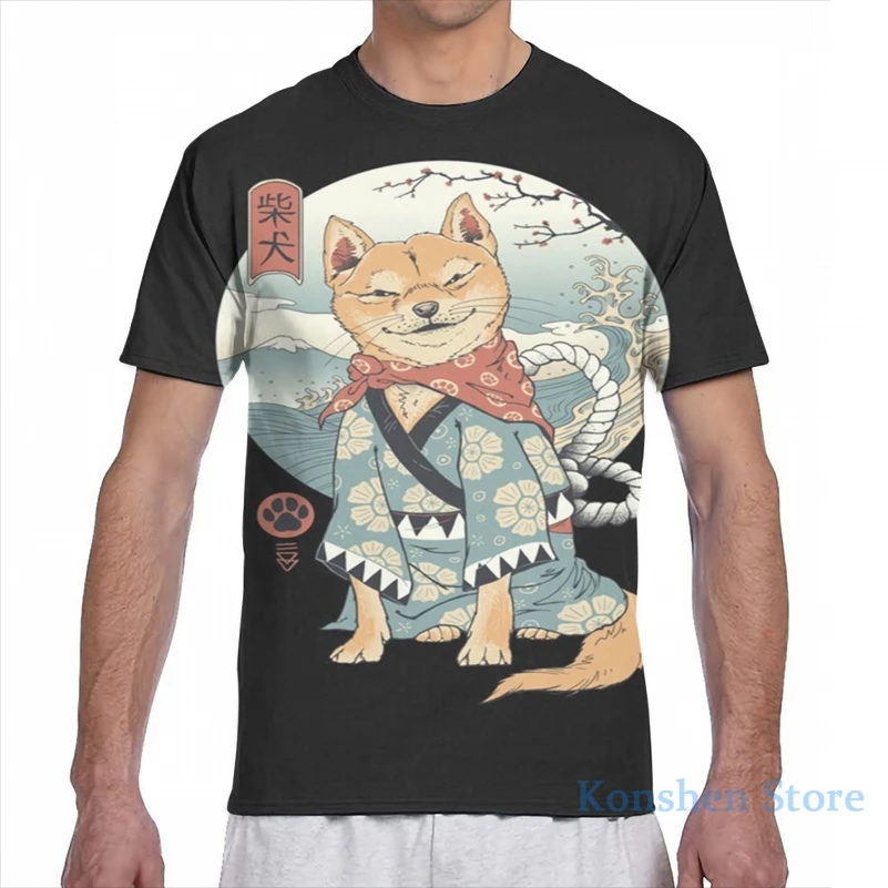 Косплей Shiba Лисья Секретная служба (Inu Мужская футболка для женщин со сплошным