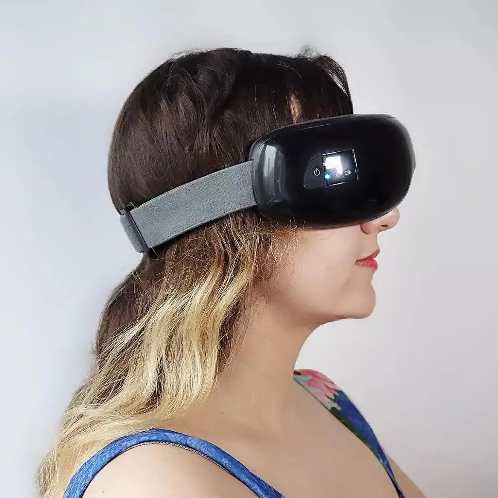 Массажер для глаз беспроводной цифровой массаж глаз/Bluetooth Тепловое