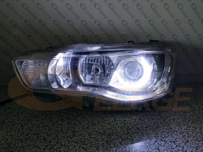 Для Mitsubishi Outlander II 2010 2011 2012 светильник с ксеноновой головкой отличный ультра яркий