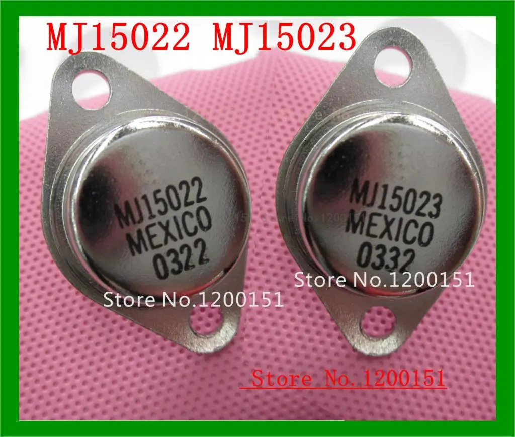 4 шт./лот = 2 пары в наборе MJ15022 MJ15023 TO-3