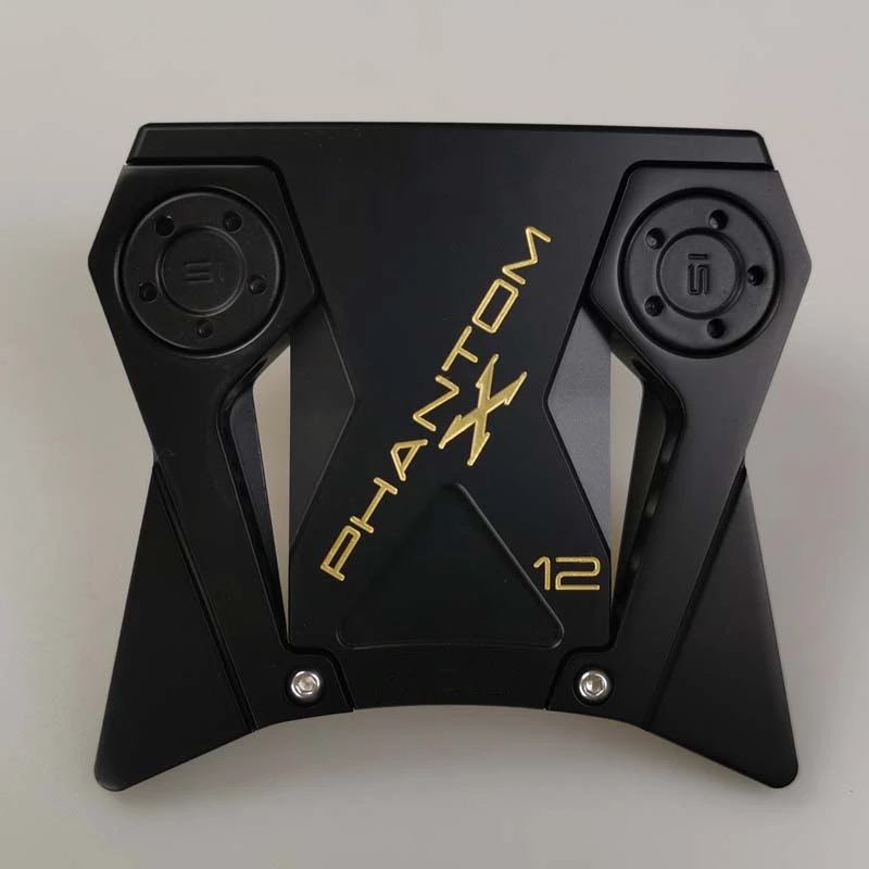Клюшки для гольфа черный клюшка PHANTOM X12 золотой череп 32 36 дюймов Высокое качество