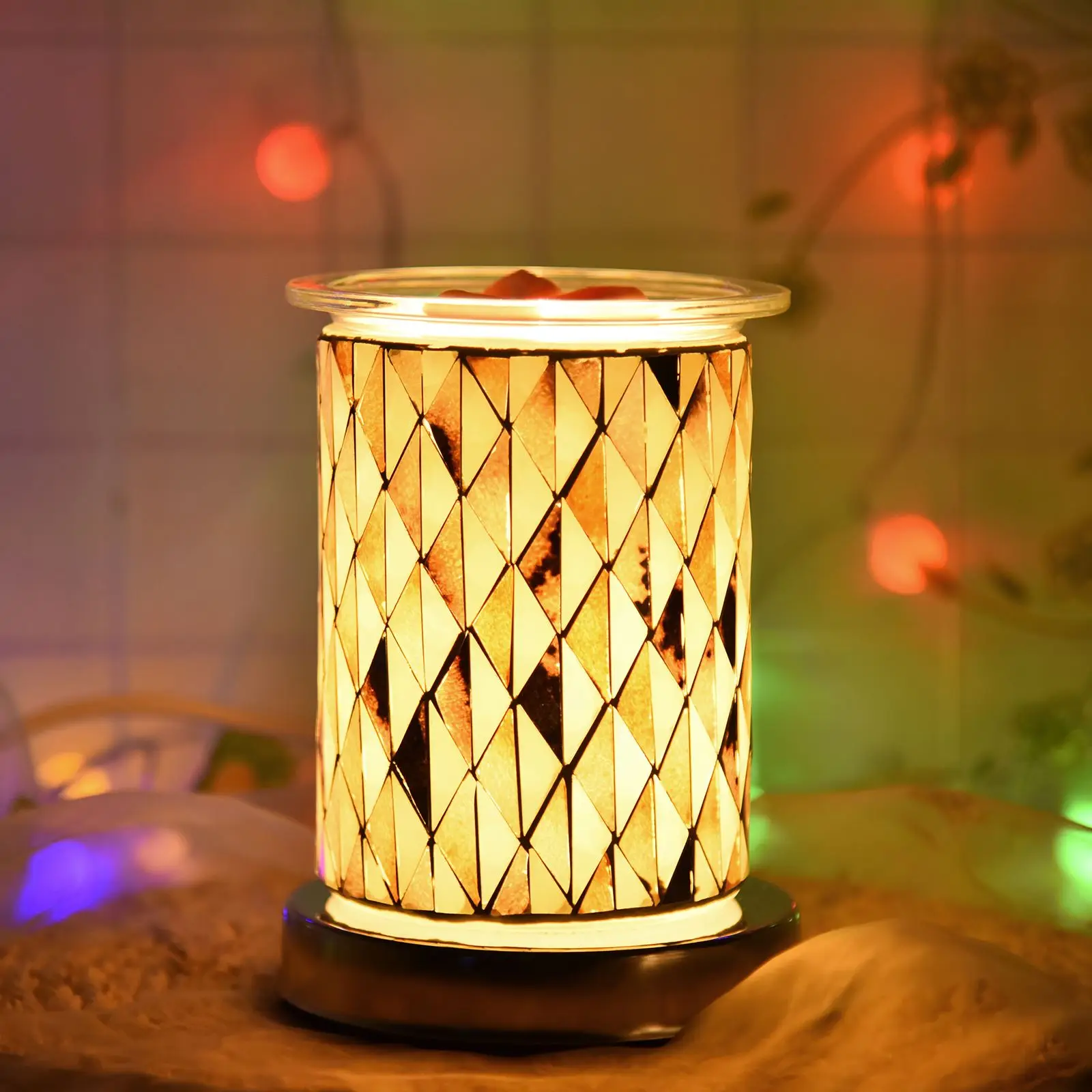 

Removable Aroma Burner Light Tarts Holder Light Multifunctional Aromatherapy Light Aromatic Diffuser Aromatherapy Night Lamp