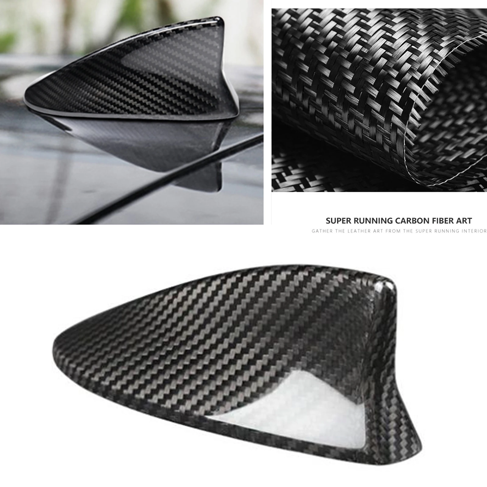 

Roof Antenna Cover Shark Fin For Lexus ES NX UX 2015-2020 Carbon Fiber Red Black Car Exterior Dome Aerial Antennae Cap Shell Kit