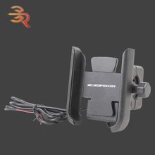 For Honda CB150R CB 150 R 2012 2013 2014 2015 2016 2017 2018 2019 2020 2021 2022 Motorcycle Phone Holder With USB Charger
