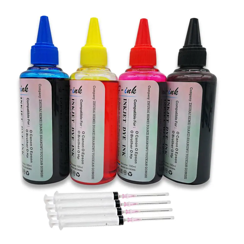 Чернила для красителя HP932 HP933 Officejet 6100 6600 6700 7110 7610 7620 7510 7512|dye ink|ink dyeink for printer |