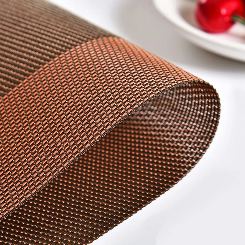 Фото European Luxury PVC Waterproof Non-slip Placemat Washable and Quick-drying Heat Insulation Table Cloth Dining Mats Дом и сад European Luxury PVC Waterproof Non-slip Placemat Washable and Quick-drying Heat Insulation Table Cloth Dining Mats Дом и сад
