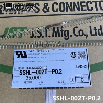 JST SSHL-002T-P0.2 100% new parts with CONN TERM SHLD CRMP 28-32AWG GLD