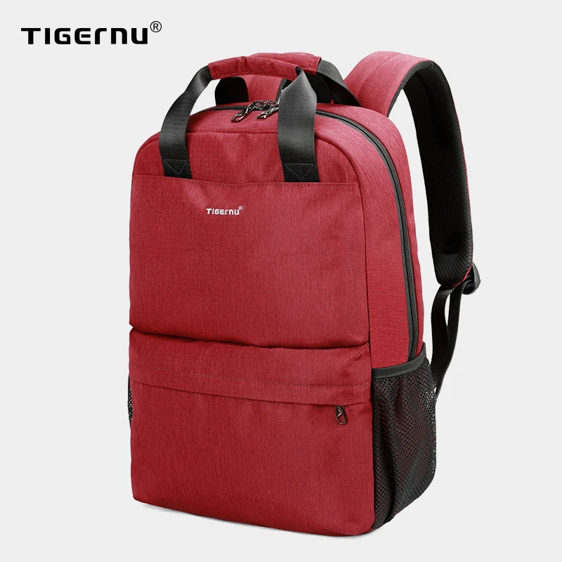 Рюкзак Tigernu женский рюкзак USB зарядки колледж школьный Mochila 15 6 "ноутбук сумка