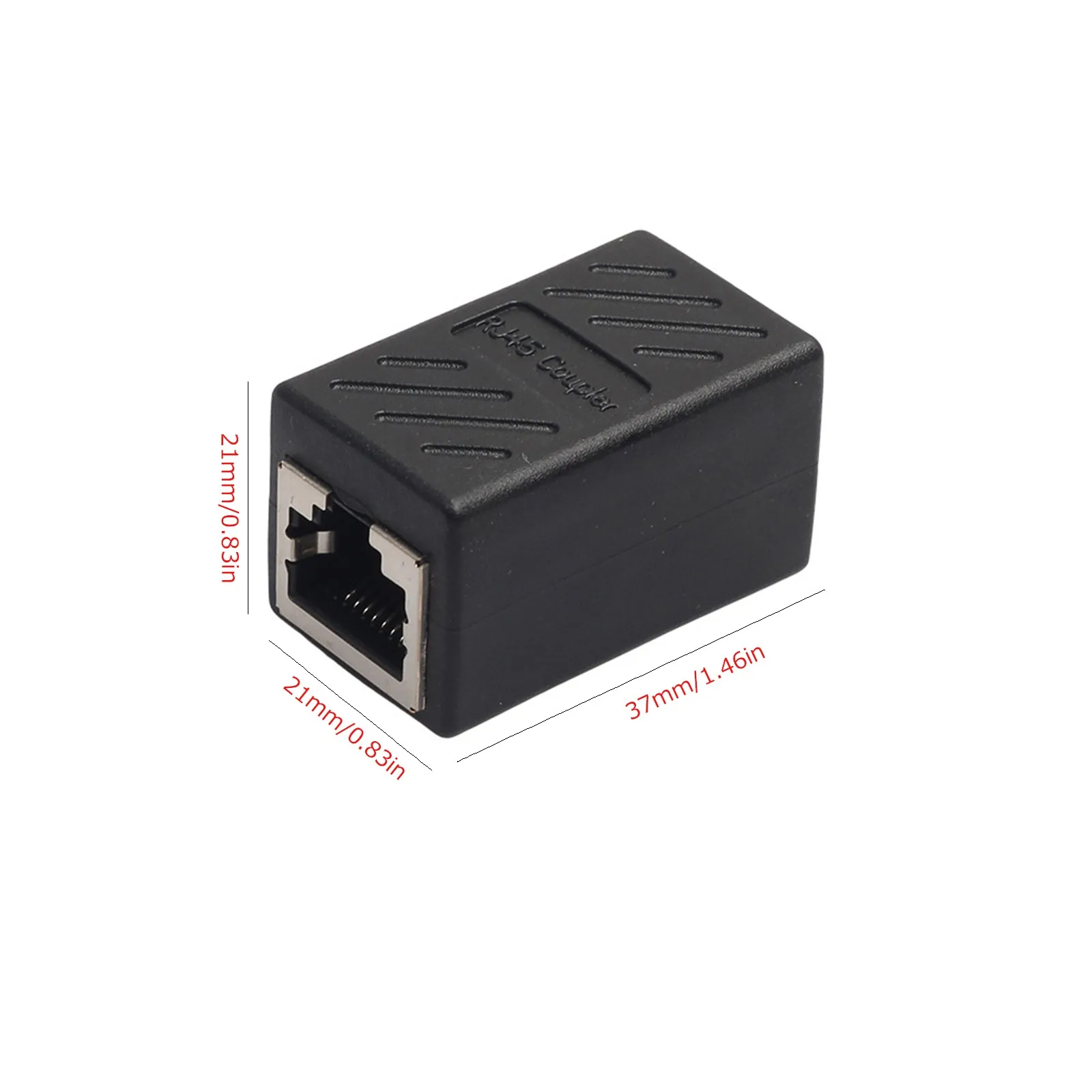 Сетевой разъем Cat 6 RJ45 8P8C 2 шт. соединитель в линию гнездо сетевой соединители 4