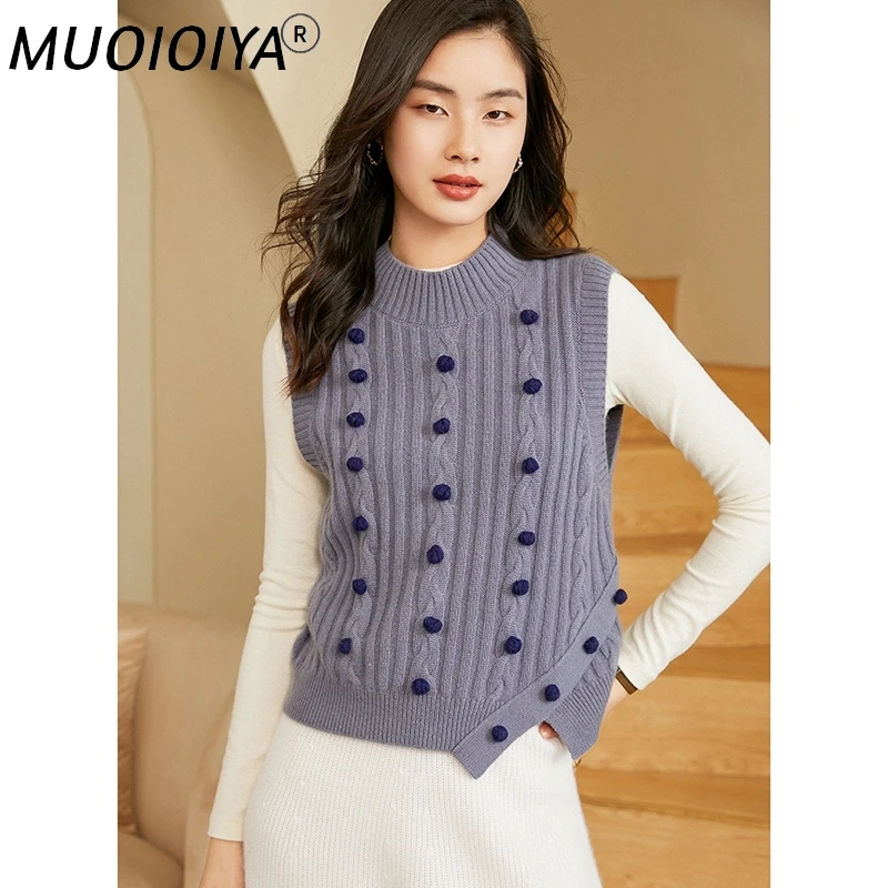 

2022 New Spring Autumn Arrival Women Sweater O-neck 100% Goat Cashmere Solid Basic Pullover Winter Female Girl Clothes