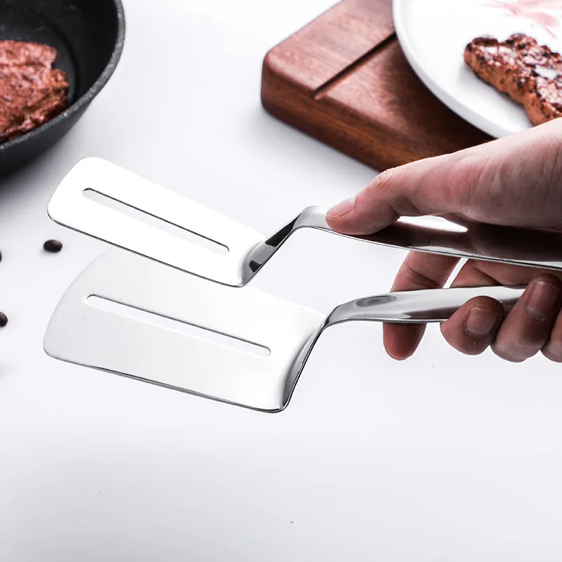 304 нержавеющая сталь утолщенный стейк клип барбекю хлеб открытый кухонная