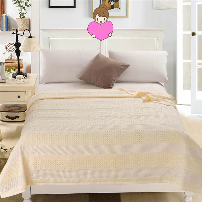 Летнее хлопковое покрывало мягкие одеяла для кровати зимняя простыня в клетку на